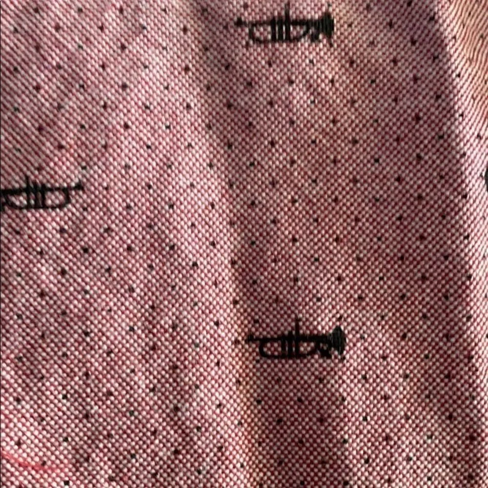 Ben Sherman Pink Button Down with Black Trumpets